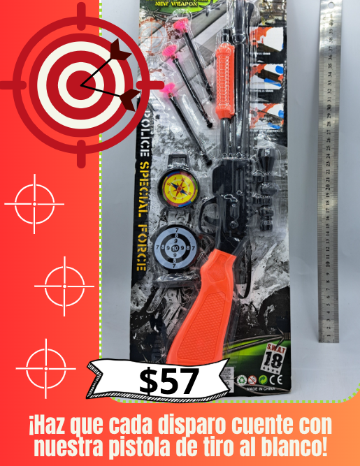 Pistola de tiro al blanco