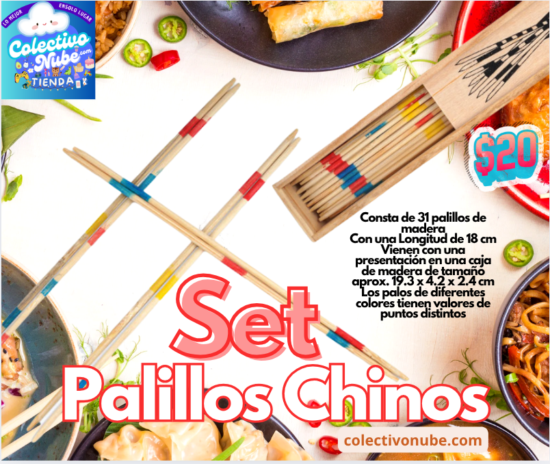 Set Palillos Chinos