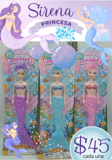 Muñeca sirena