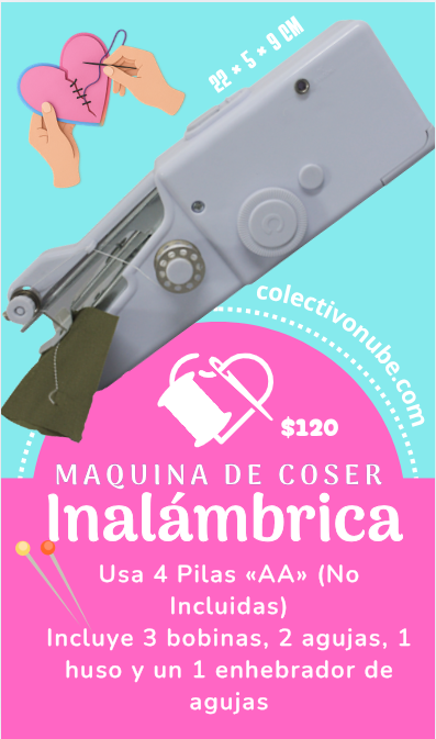 Máquina de coser inalámbrica