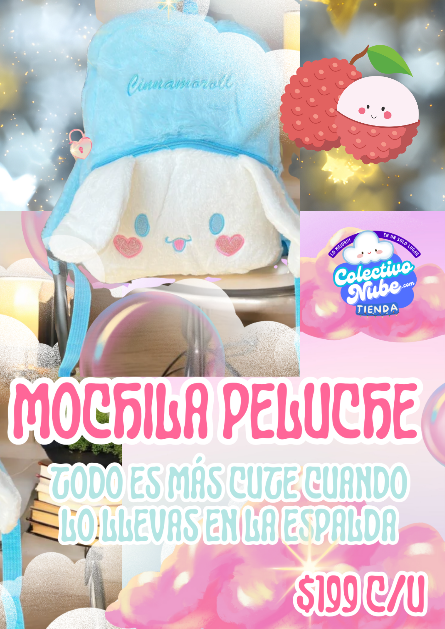 Mochila Peluche
