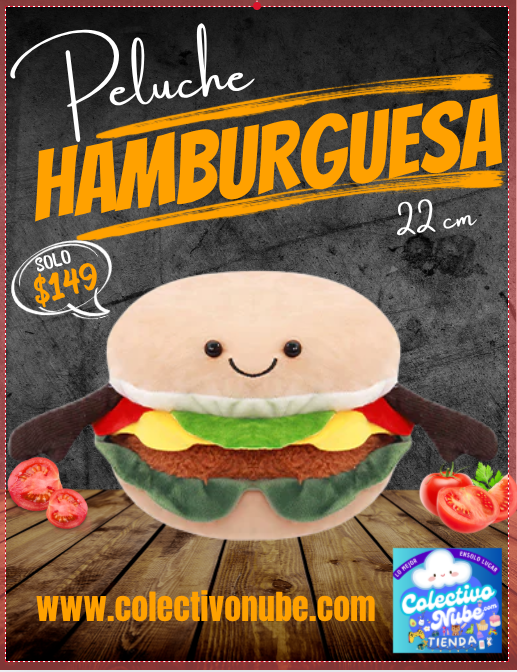 Peluche Hamburguesa