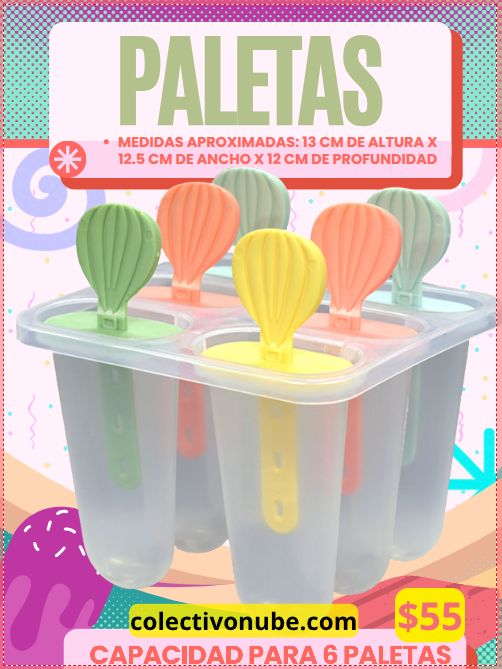 Molde para paletas