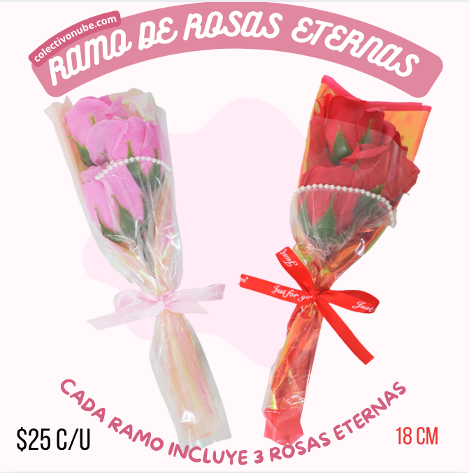 Ramo de rosas eternas