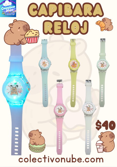 Reloj Capibara