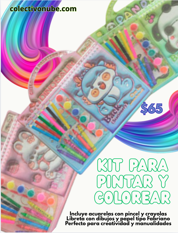 Kit para pintar y colorear