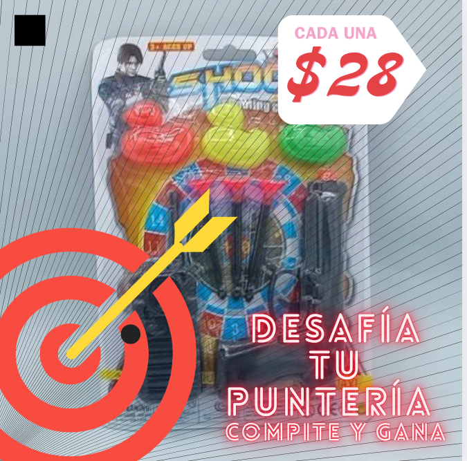 Set de tiro al blanco