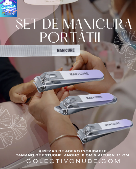 Set de manicura portátil