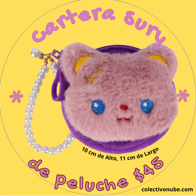 Cartera Sury de peluche