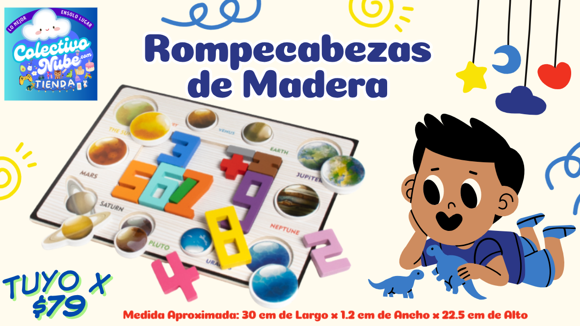 Rompecabezas de Madera