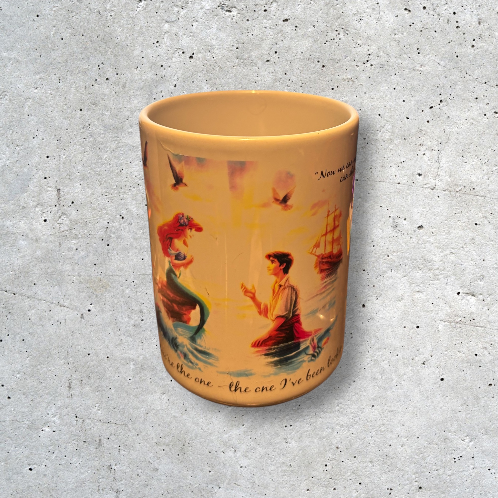 Ceramic Mug with Nautical Romance Design