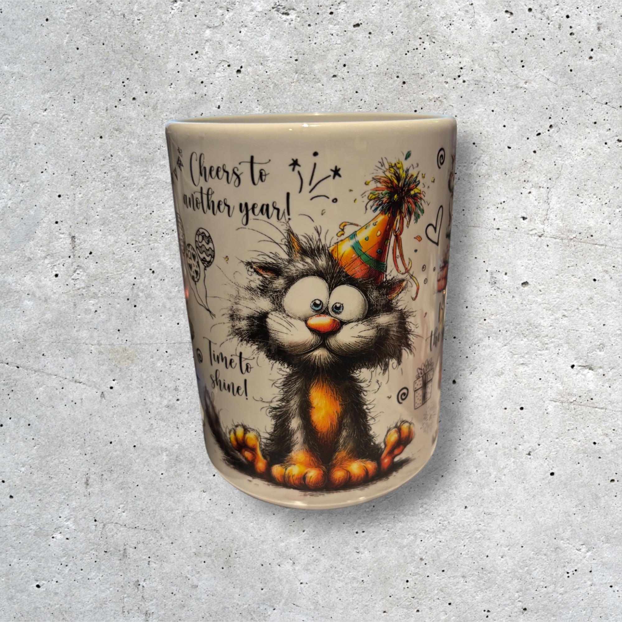 Birthday Themed Ceramic Mug