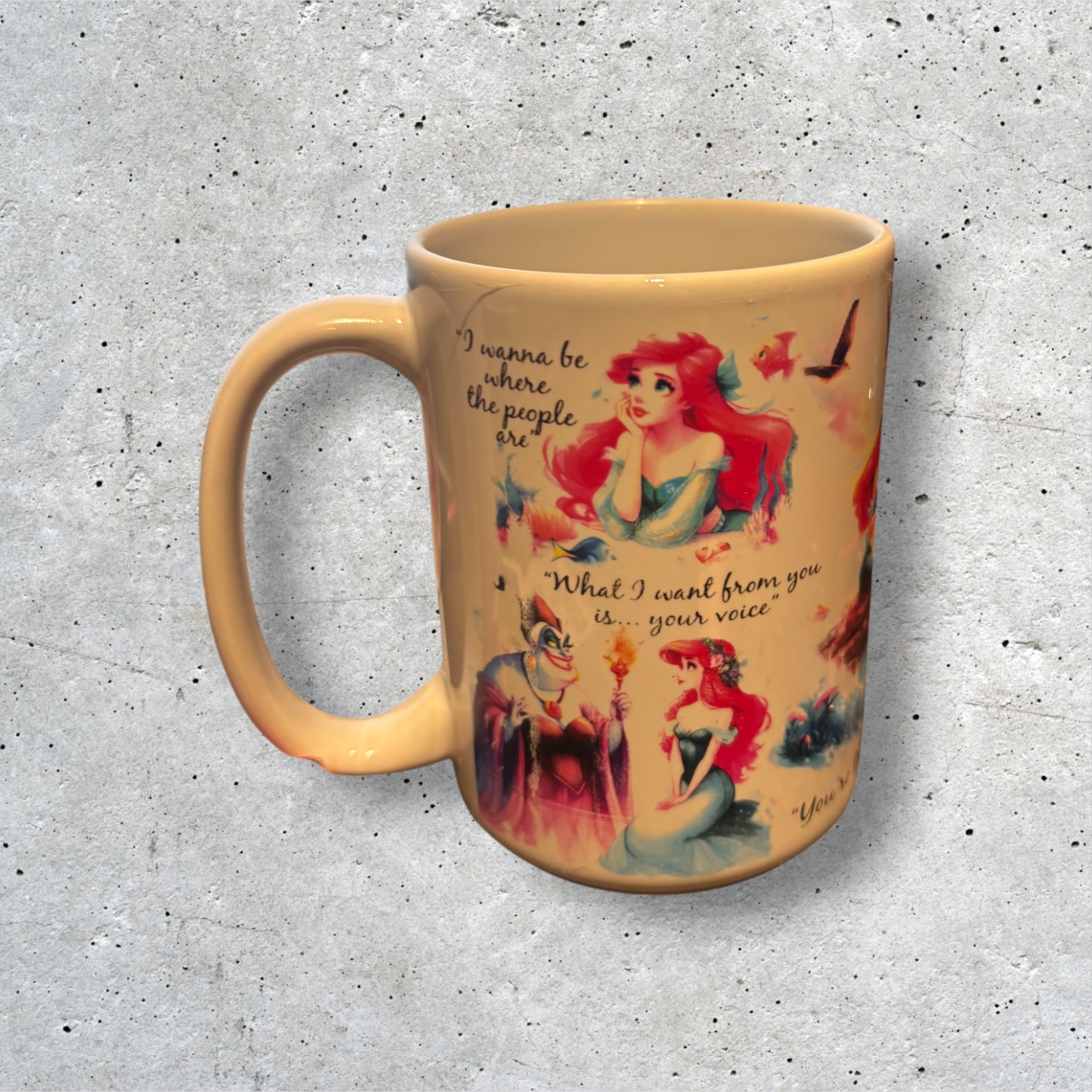 Ceramic Mug with Nautical Romance Design