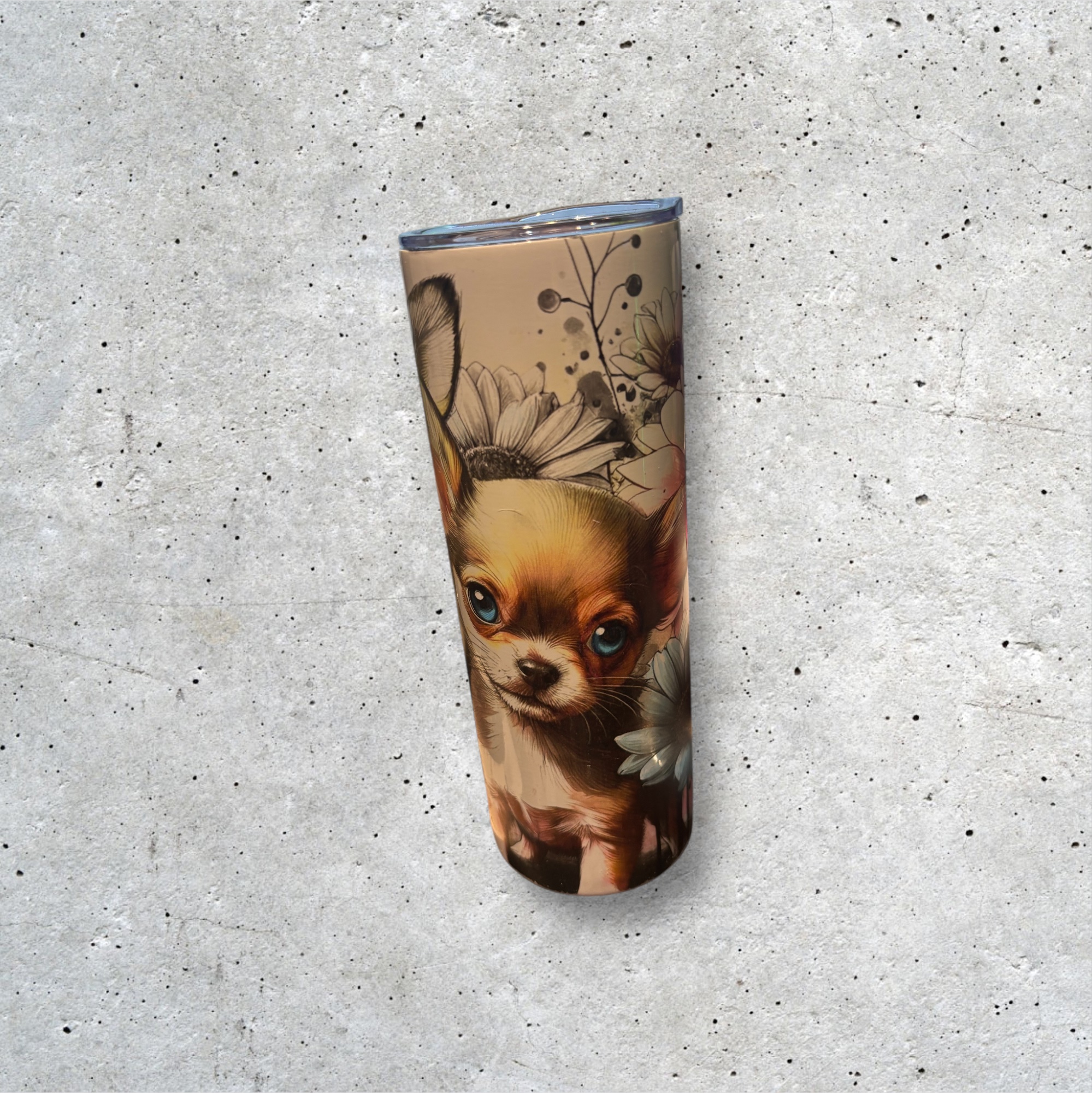 Chihuahua Dog Tumbler