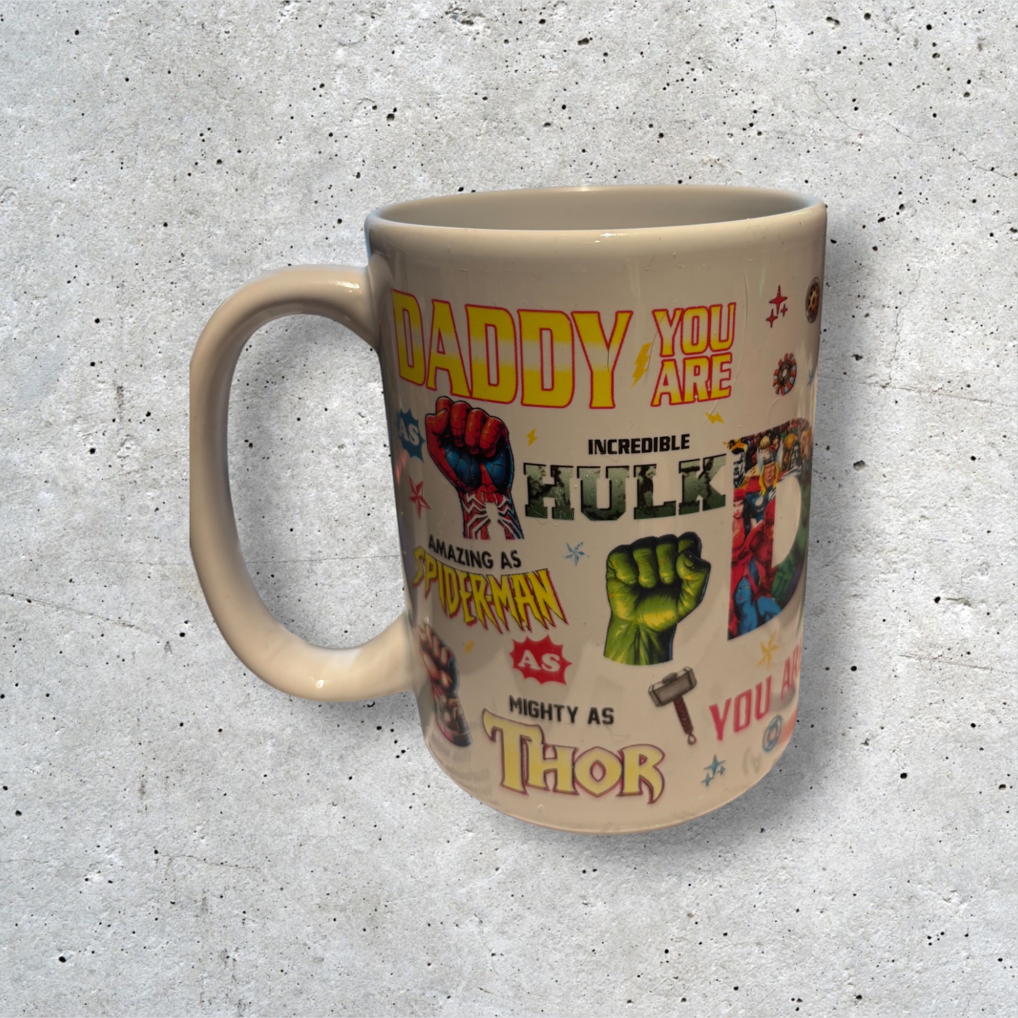 Superhero Daddy Mug