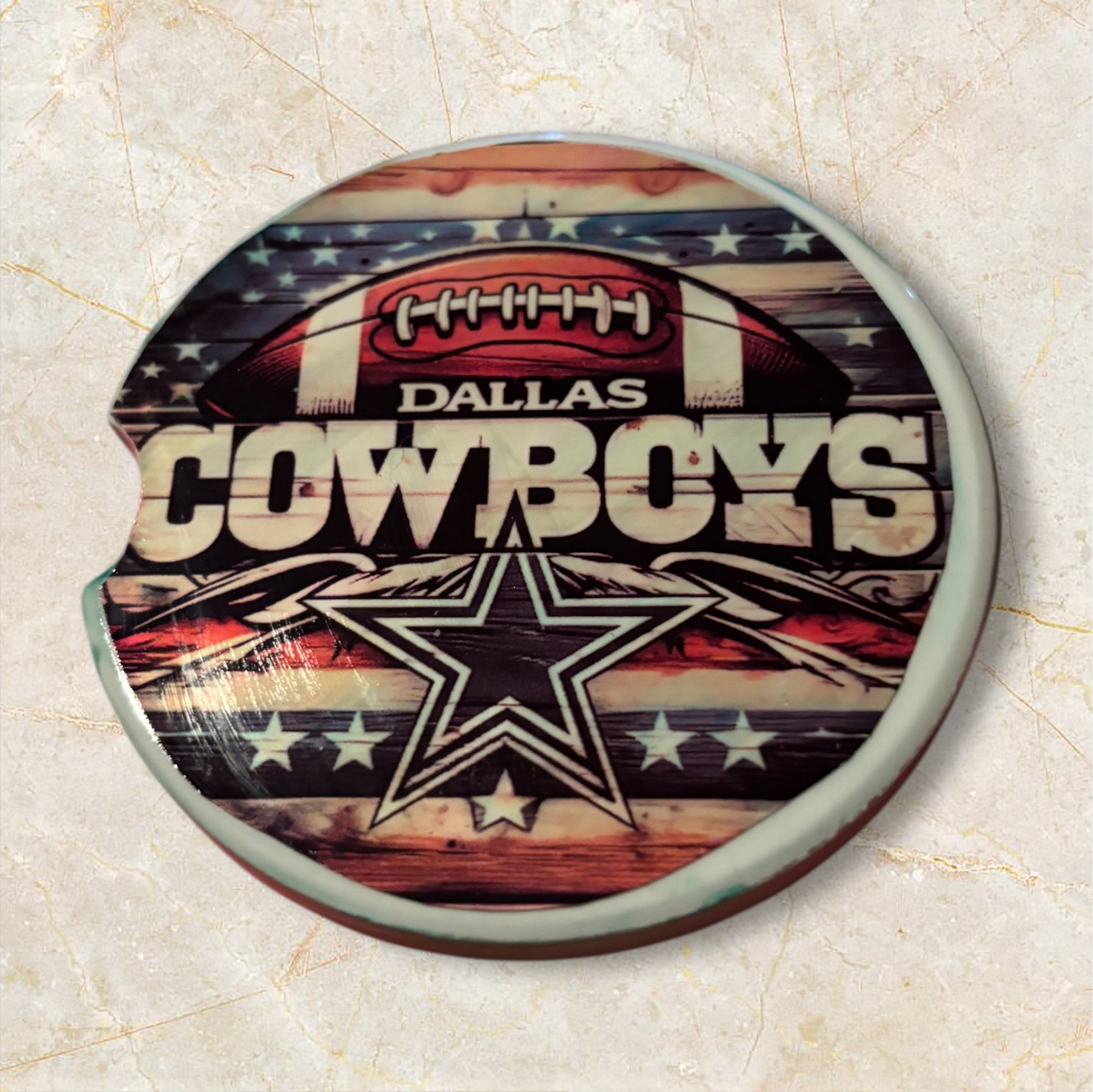 Dallas Cowboys Car Coaster