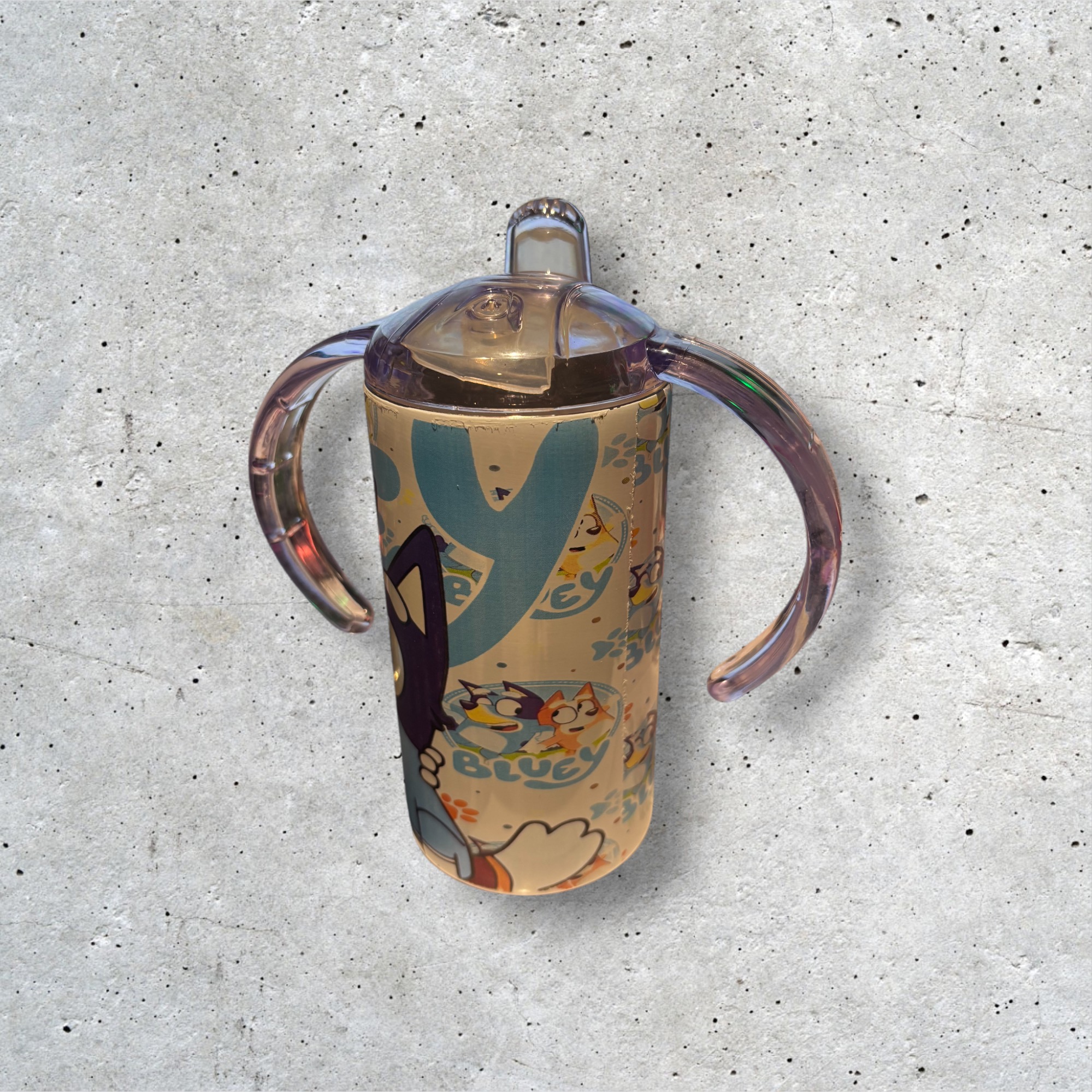 Cartoon Character Sippy Cup