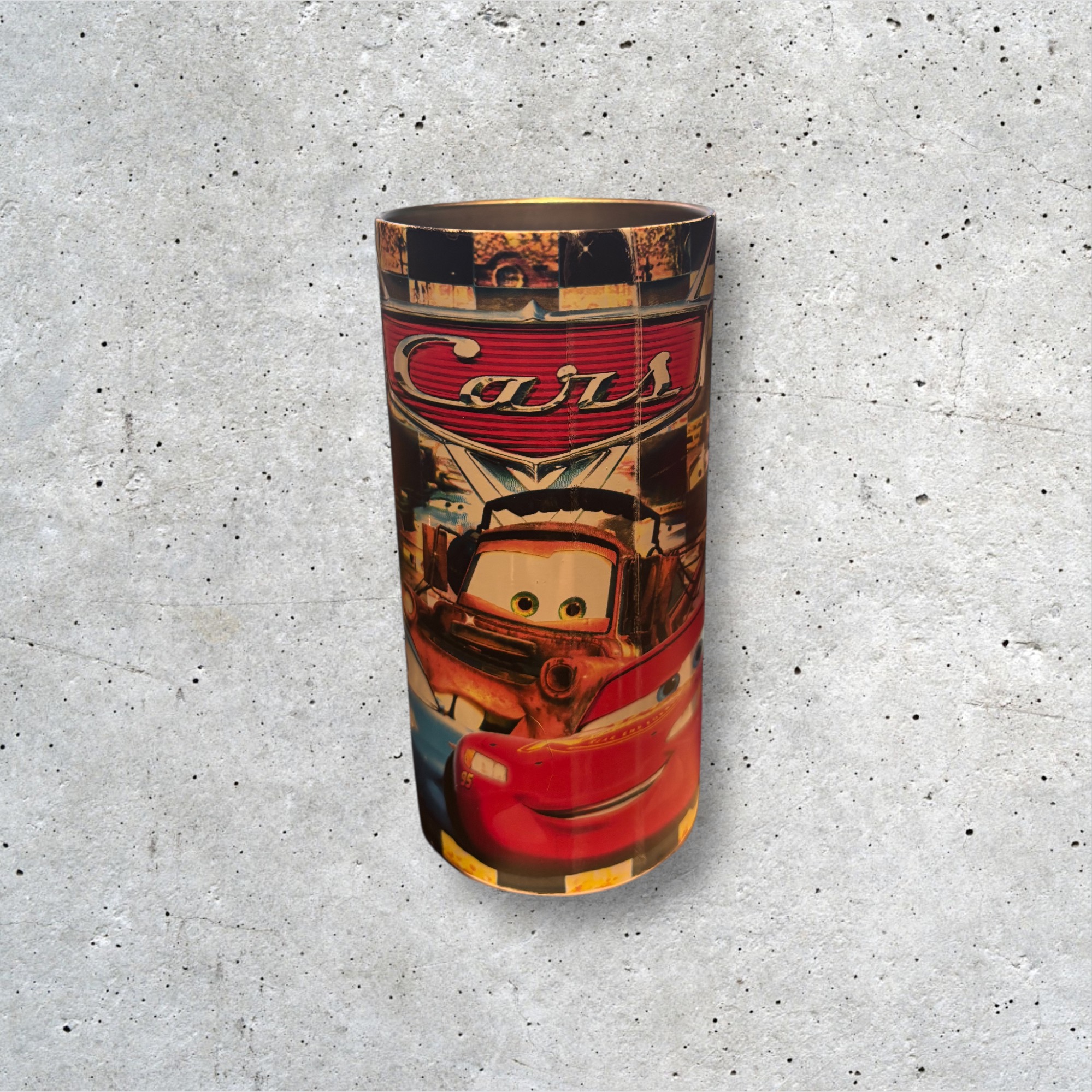 Cars-themed drinking tumbler