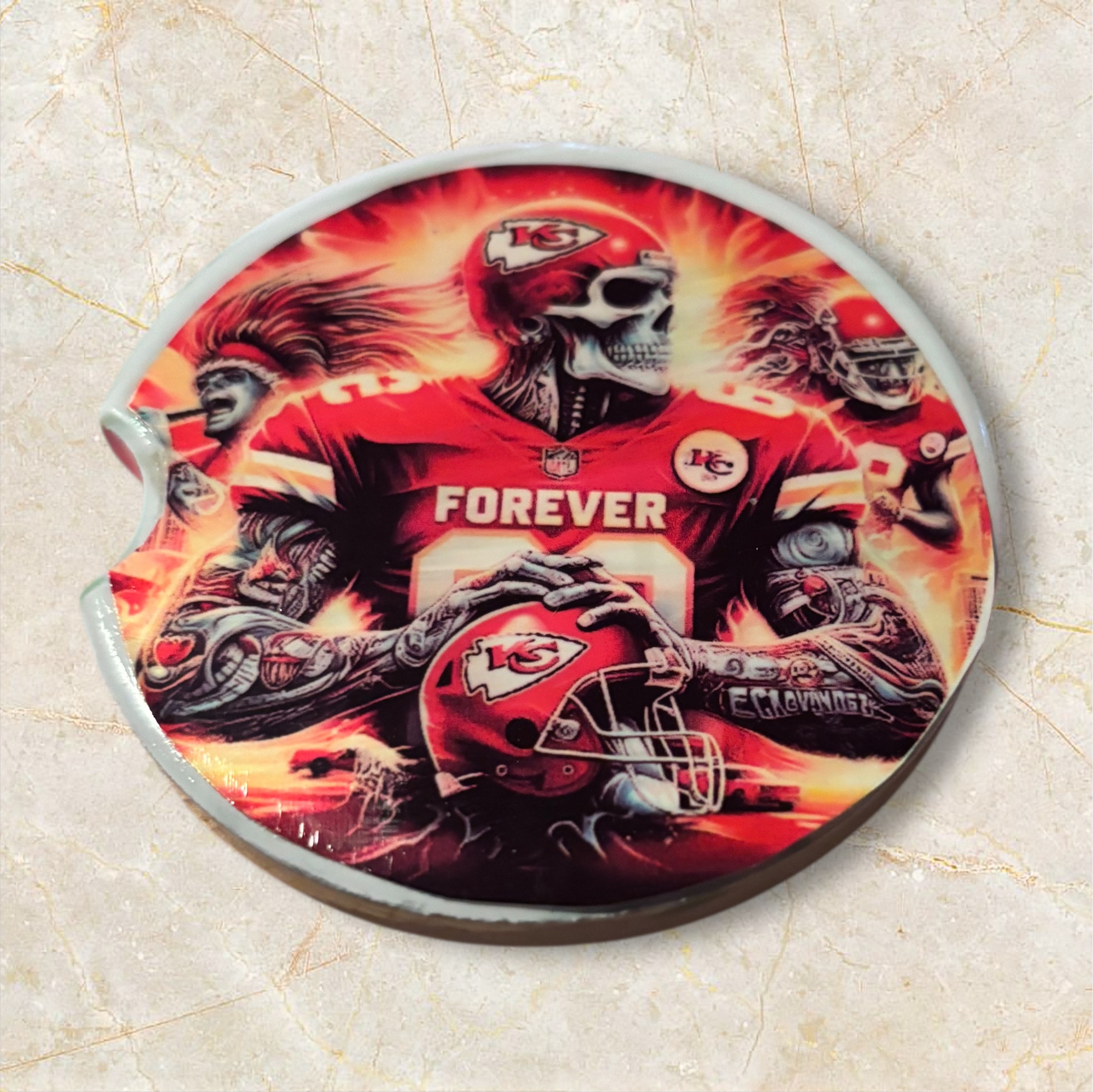 Kansas City Chiefs Decorative Coaster