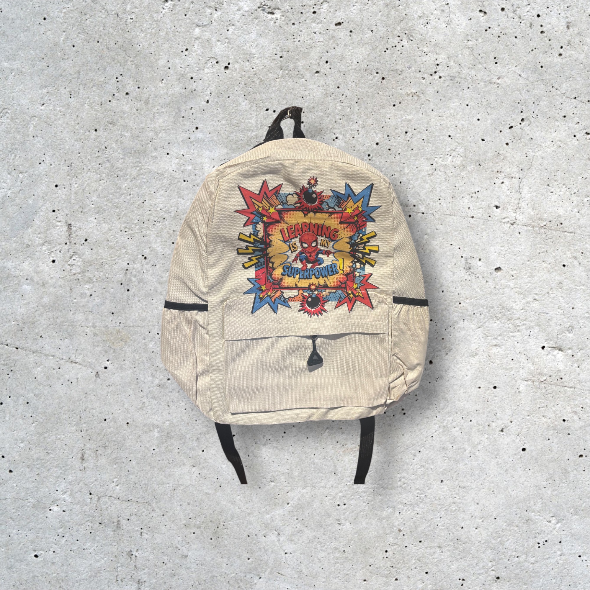 Graphic Print Backpack