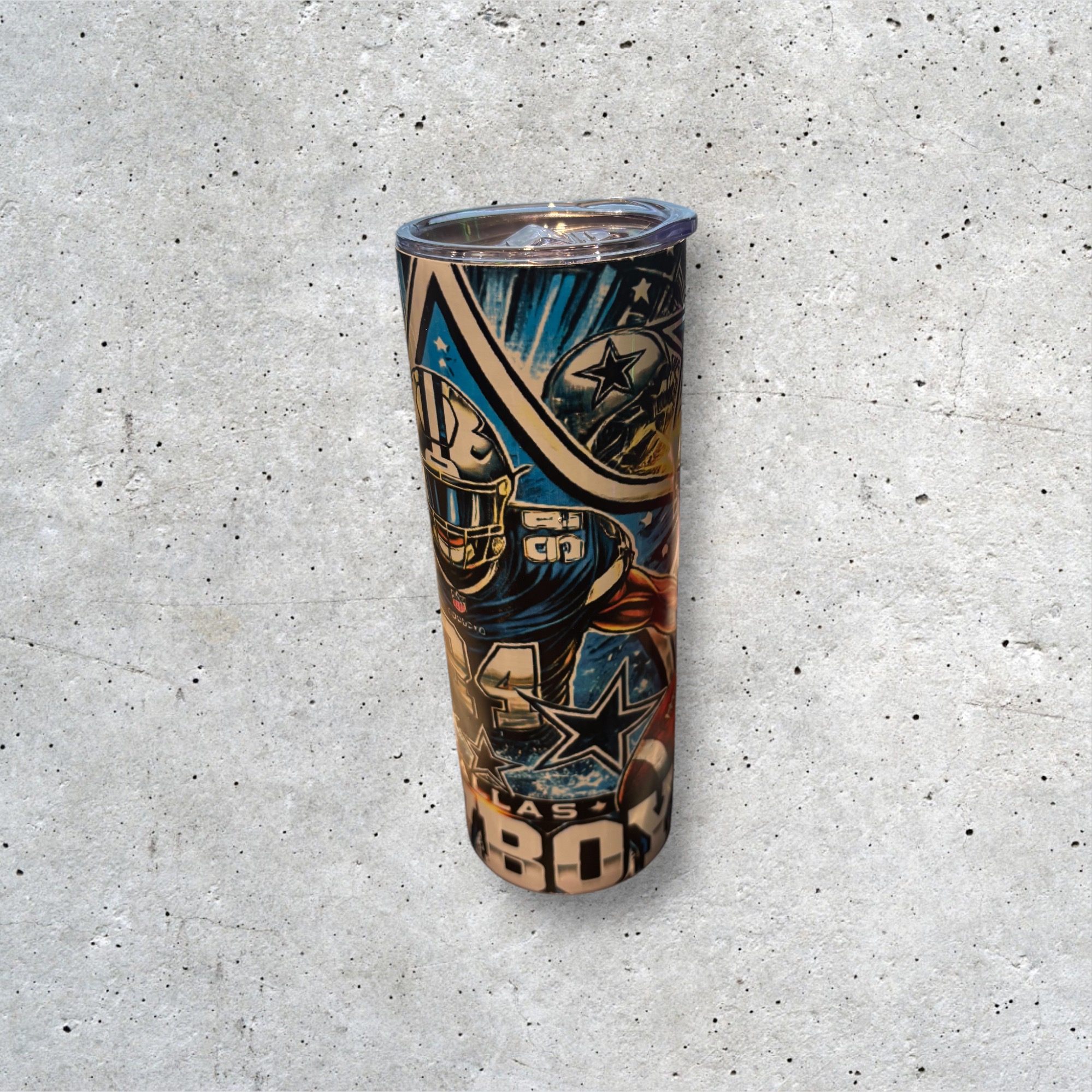 Dallas Cowboys Themed Tumbler