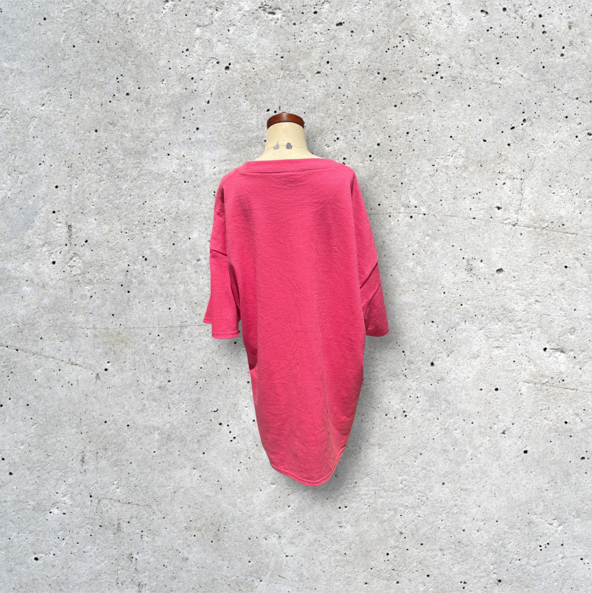 Pink Graphic Oversized T-Shirt