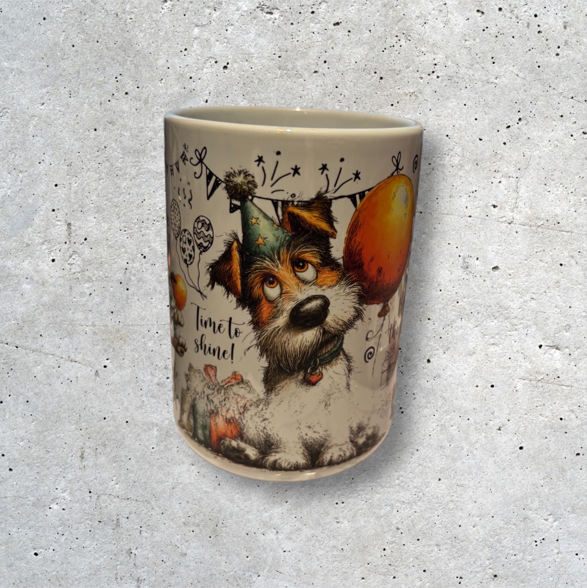 Celebration Dog Mug