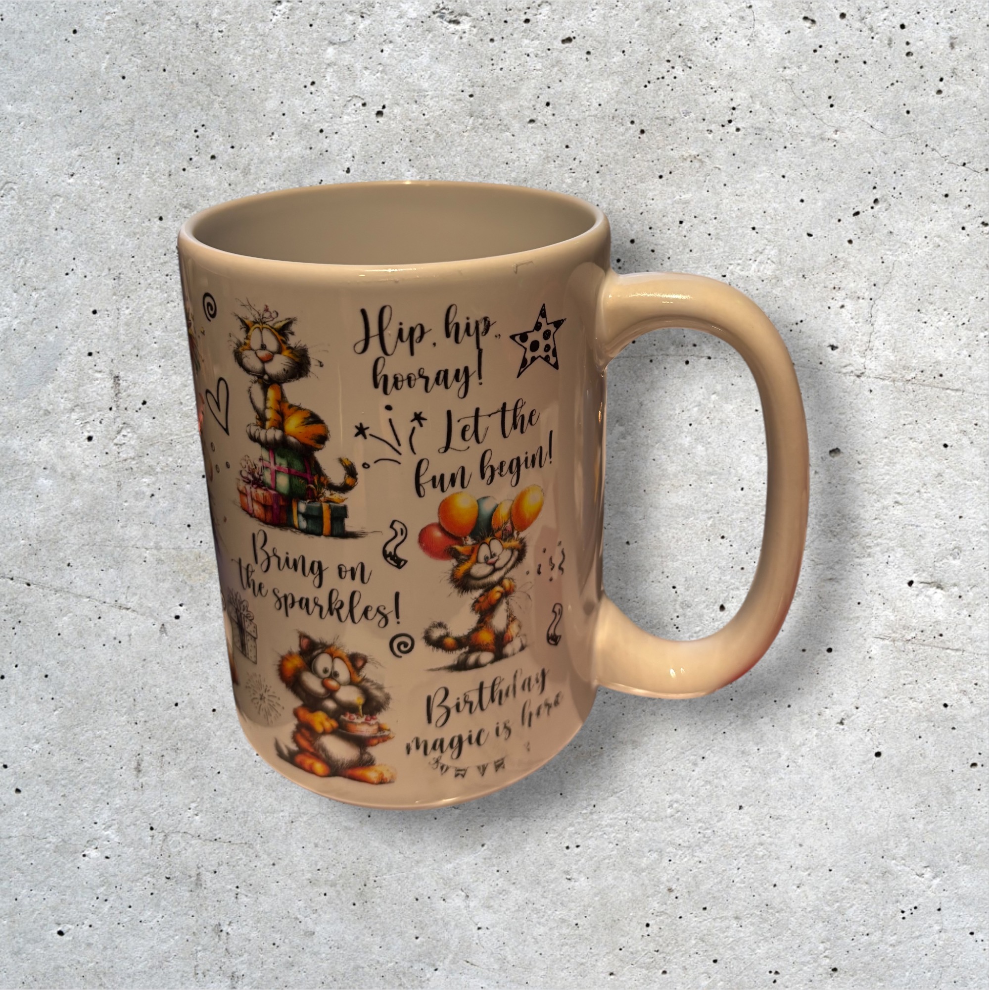 Birthday Themed Ceramic Mug