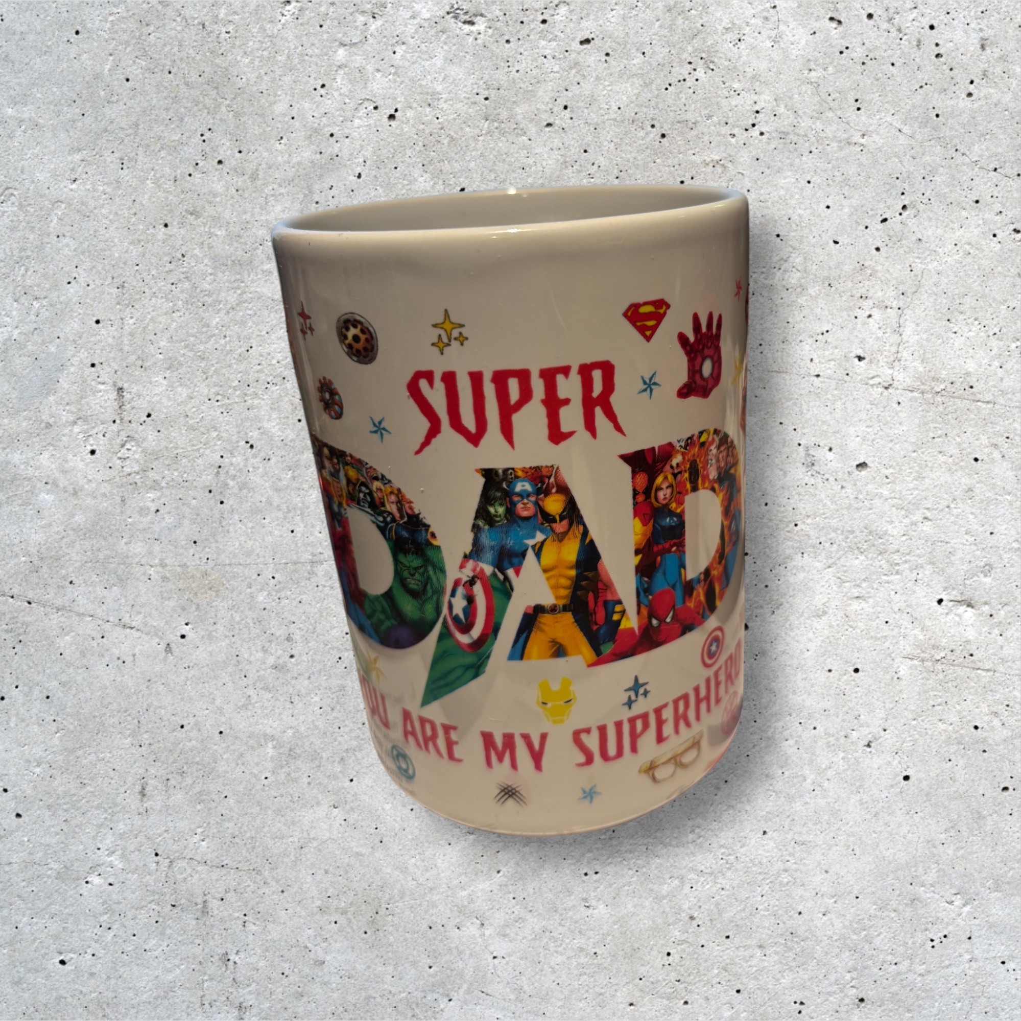 Superhero Daddy Mug