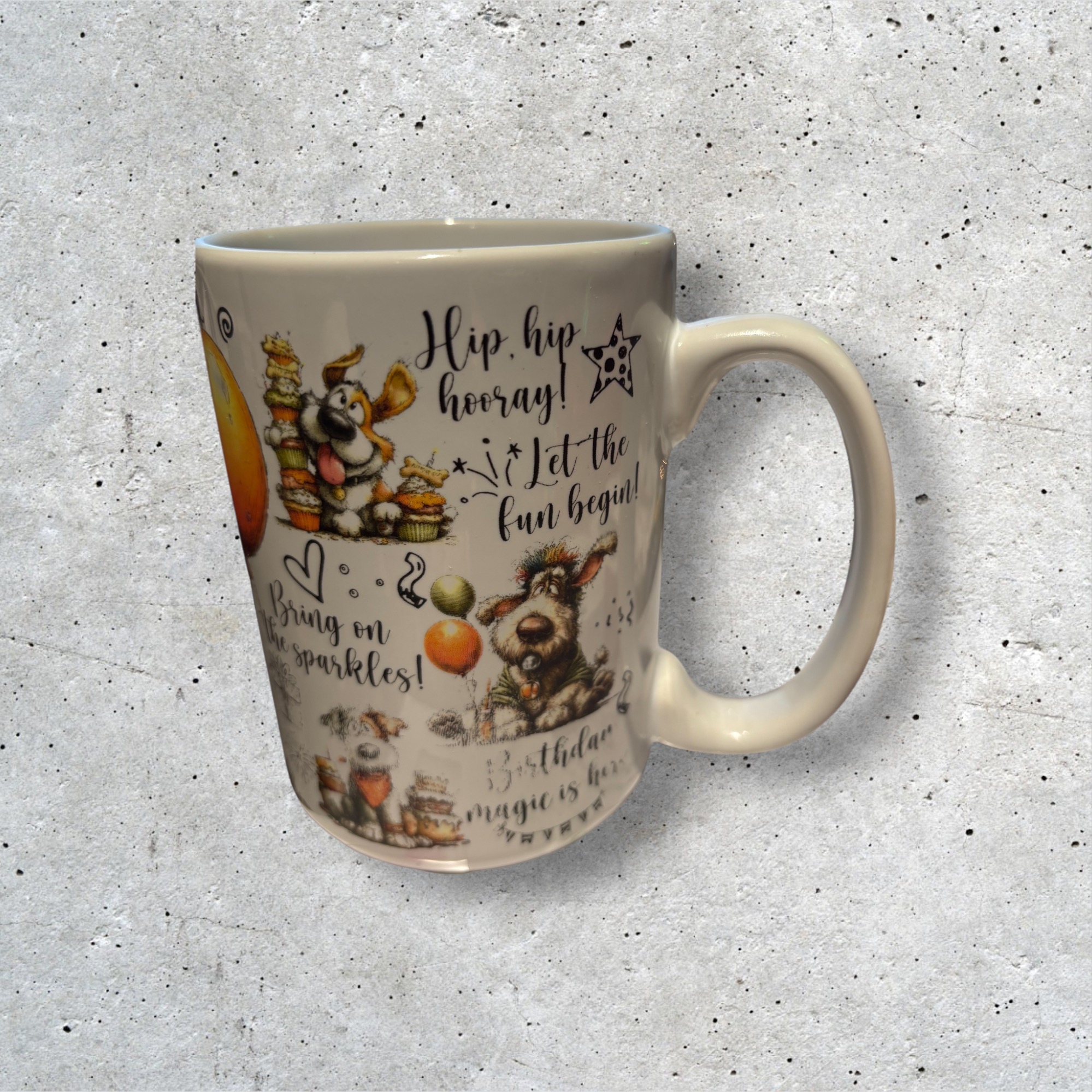 Celebration Dog Mug