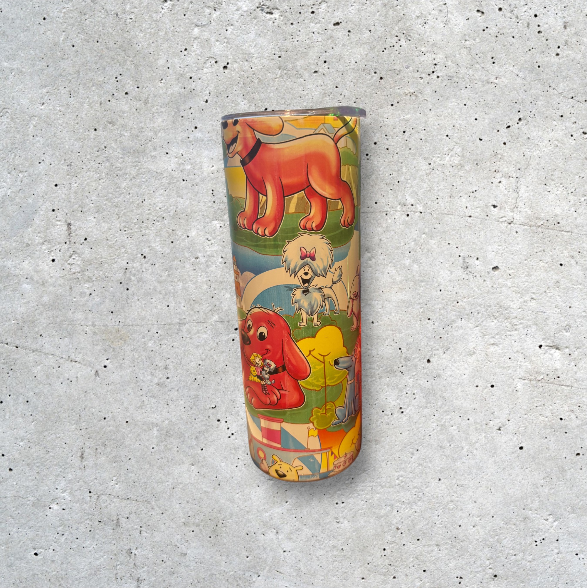 Sunflower Doberman Tumbler