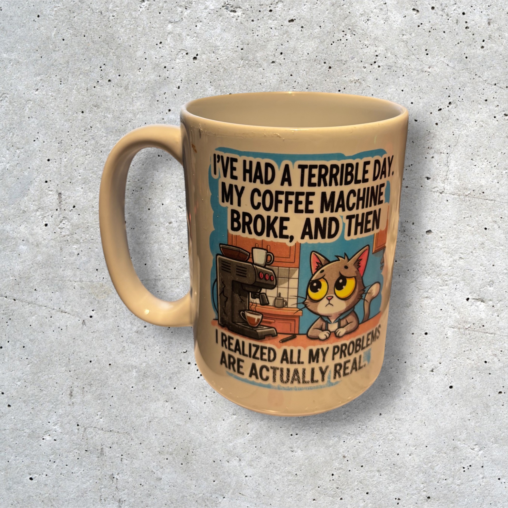 Funny Cat Coffee Mug