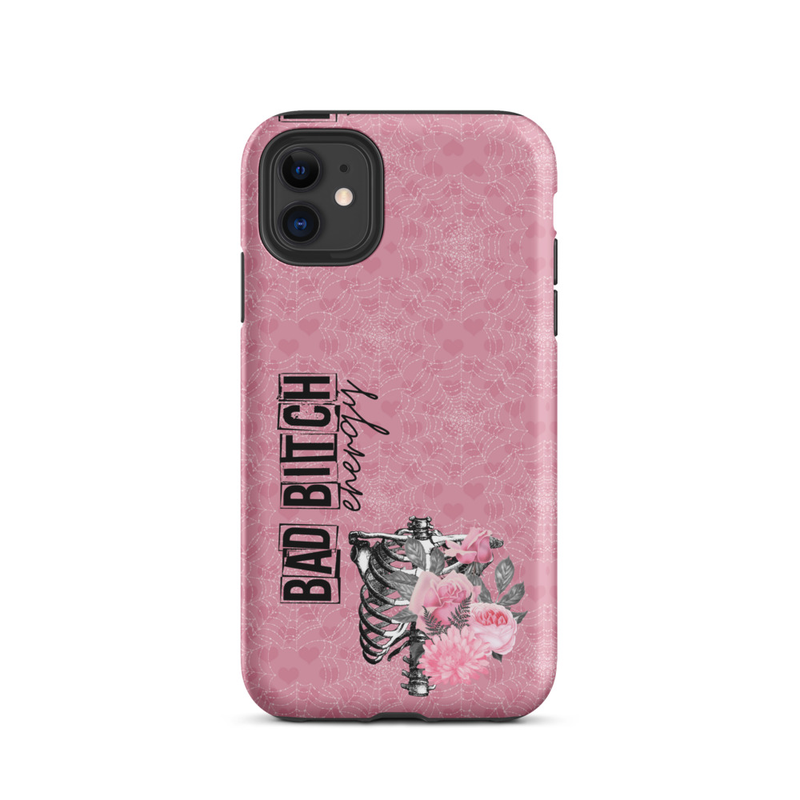 Bad Bitch Energy Pink Tough Case for iPhone®