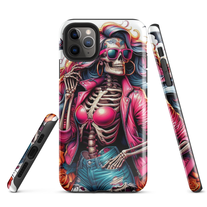 Skeleton Fashion Art Tough Case for iPhone®