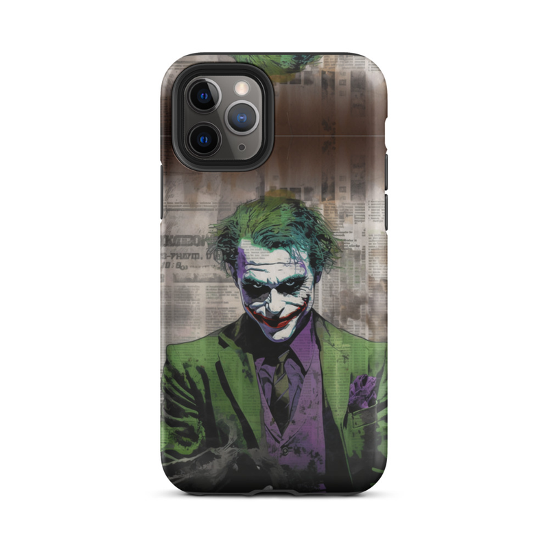 Artistic Joker Inspired Tough Case for iPhone®
