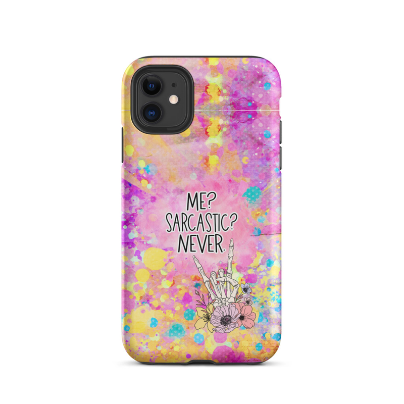 Sarcastic Quote Tough Case for iPhone®
