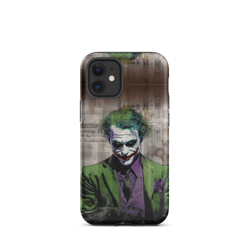 Artistic Joker Inspired Tough Case for iPhone®