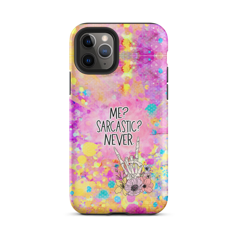 Sarcastic Quote Tough Case for iPhone®