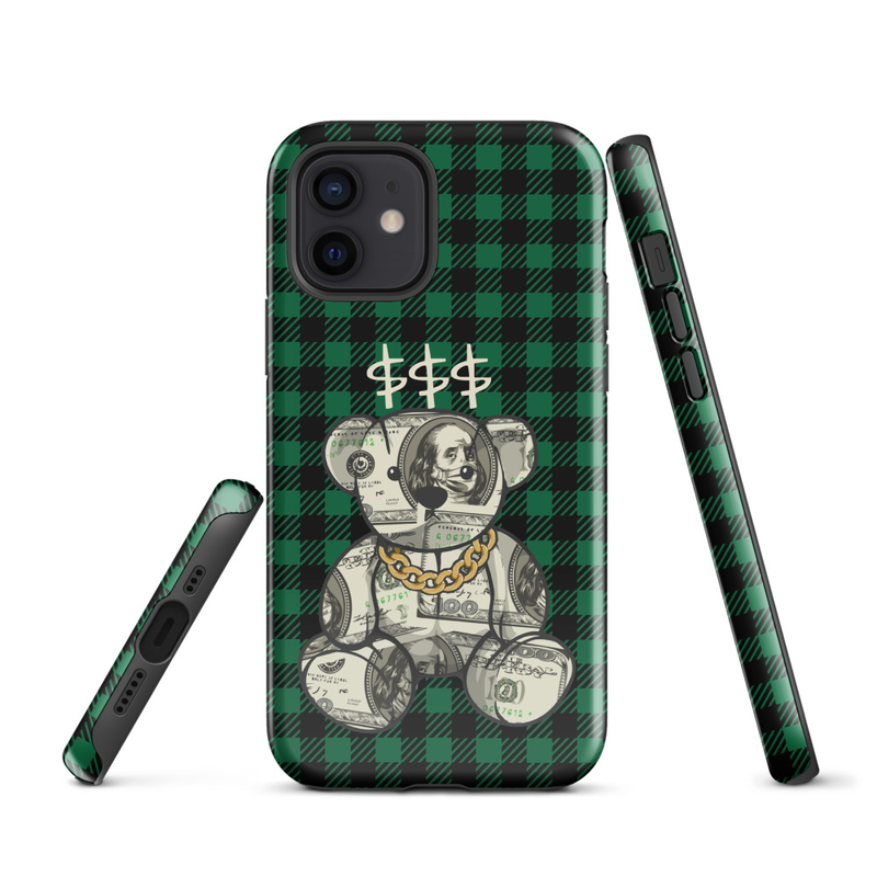 Luxury Bear Pattern Tough Case for iPhone®