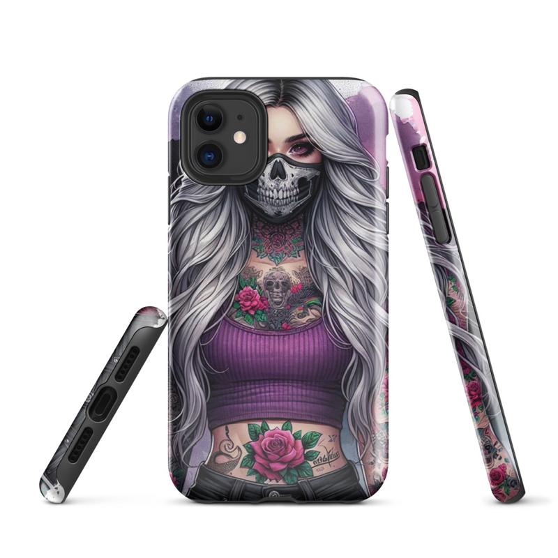Tattooed Woman Art Tough Case for iPhone®