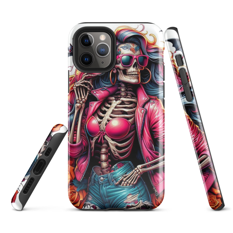 Skeleton Fashion Art Tough Case for iPhone®