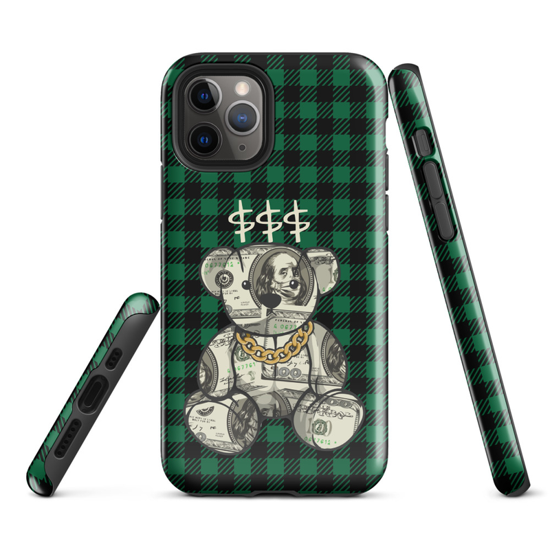 Luxury Bear Pattern Tough Case for iPhone®