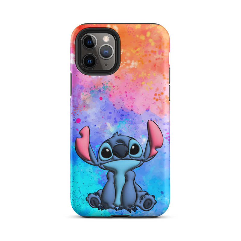 Colorful Stitch Character Tough Case for iPhone®