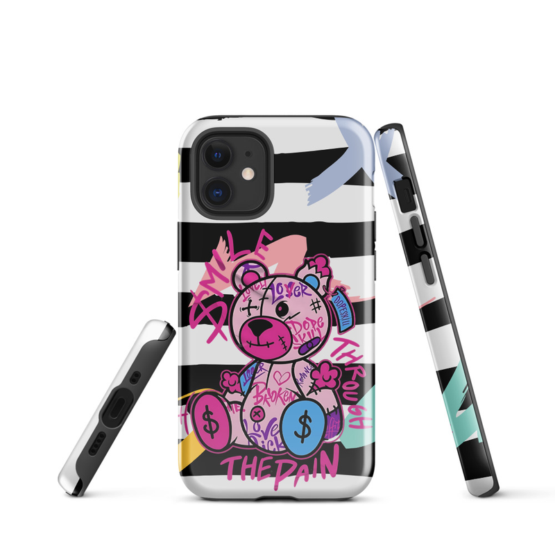 Graffiti Teddy Bear Tough Case for iPhone®