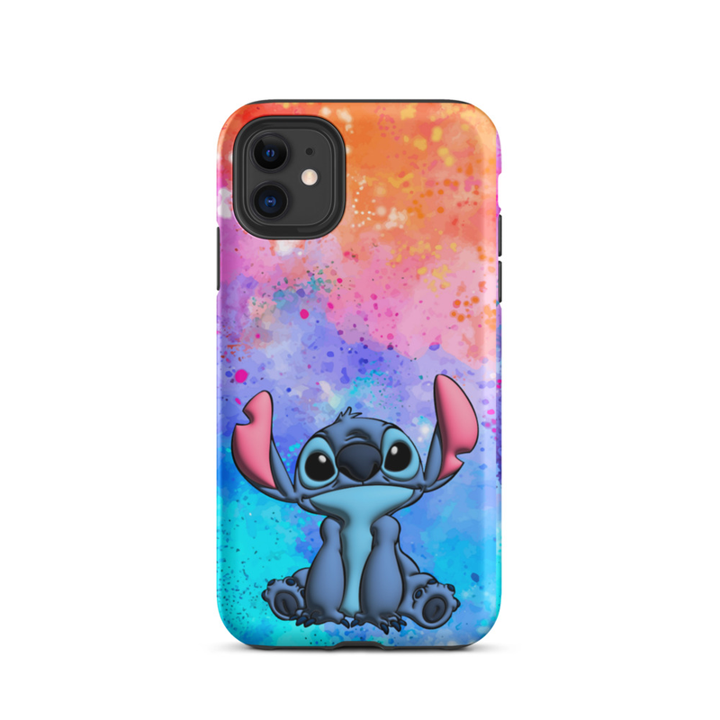 Colorful Stitch Character Tough Case for iPhone®