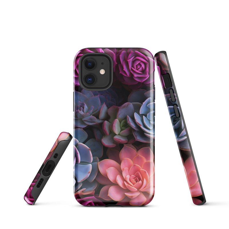 Succulent Pattern Tough Case for iPhone®