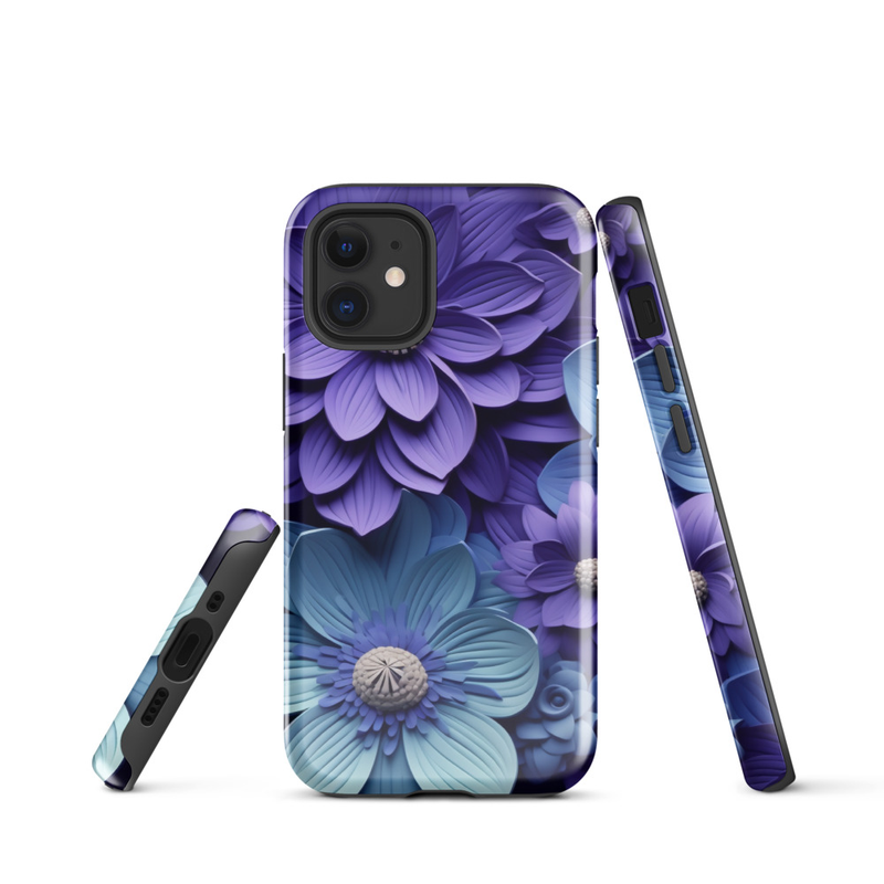 Floral Pattern Tough Case for iPhone®