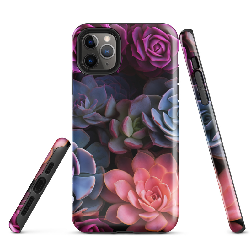 Succulent Pattern Tough Case for iPhone®