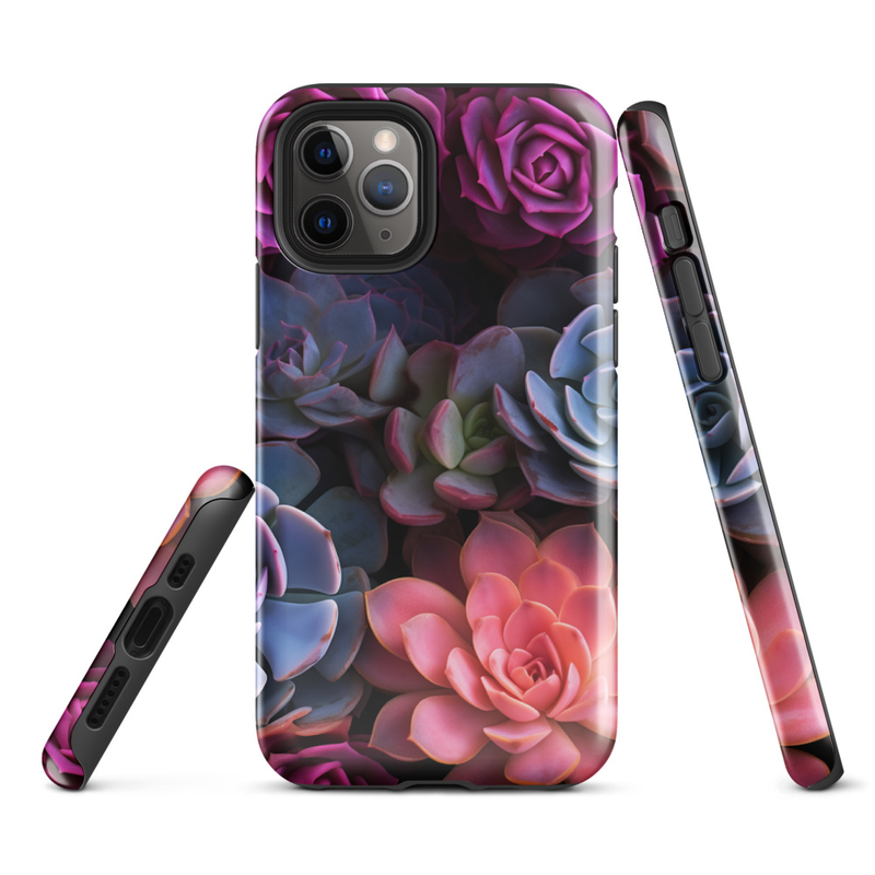Succulent Pattern Tough Case for iPhone®