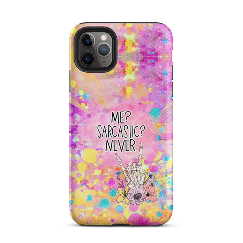 Sarcastic Quote Tough Case for iPhone®